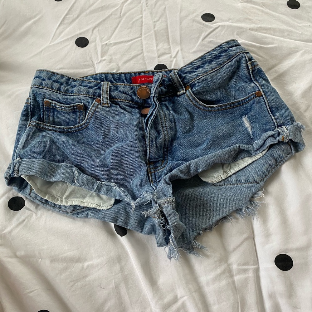 jean shorts